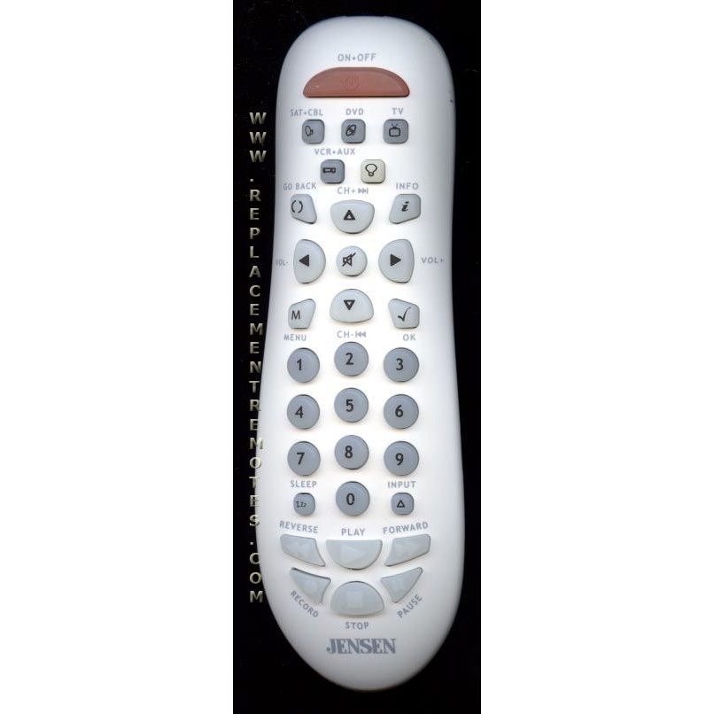 Jensen JER422 4-Device Universal Remote Control