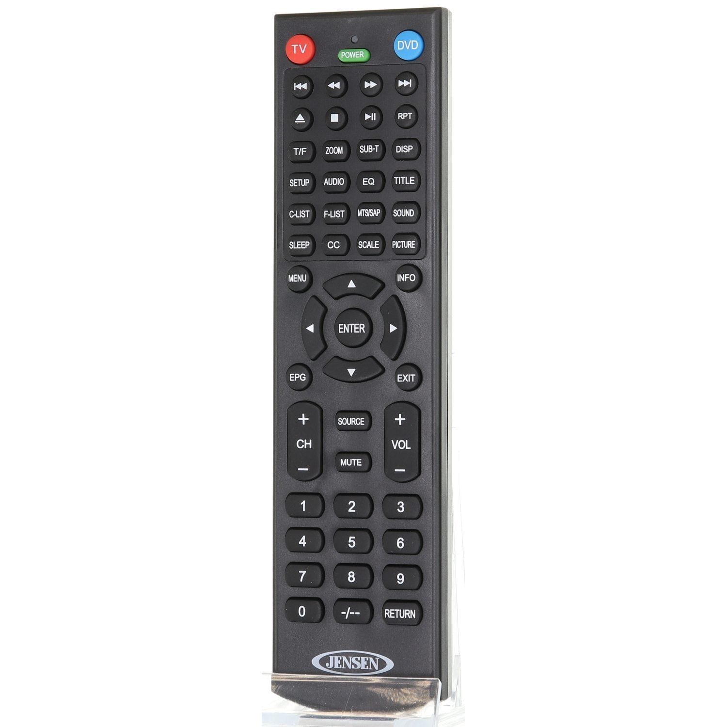 Jensen PXXRC15US TV/DVD Remote Control