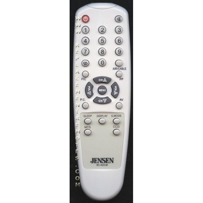 Jensen RCA230E TV Remote Control