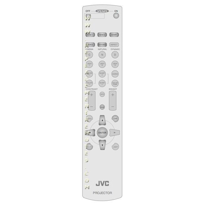 JVC DLAHD100 Projector Remote Control