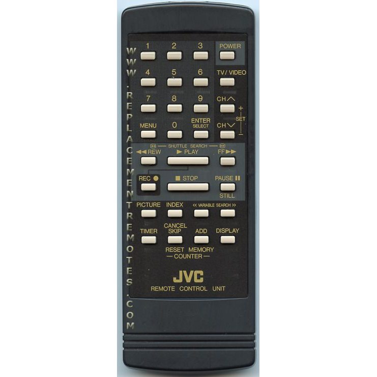 JVC HRDX44U VCR Remote Control