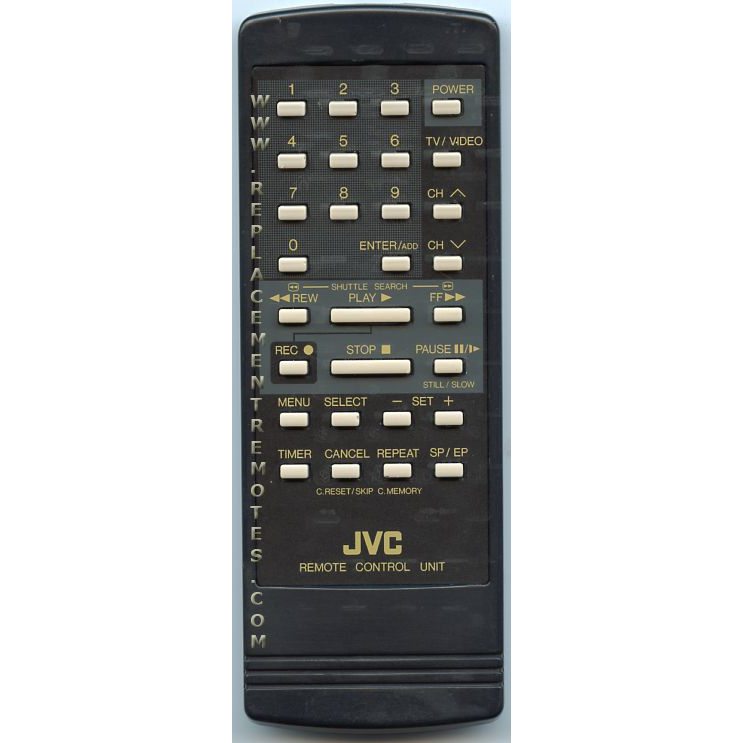 JVC HRDX45U VCR Remote Control