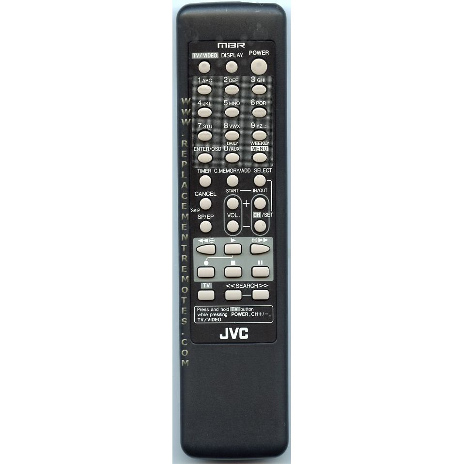 JVC HRJ200 Audio Remote Control