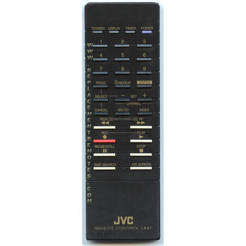 JVC PQ10474B VCR Remote Control