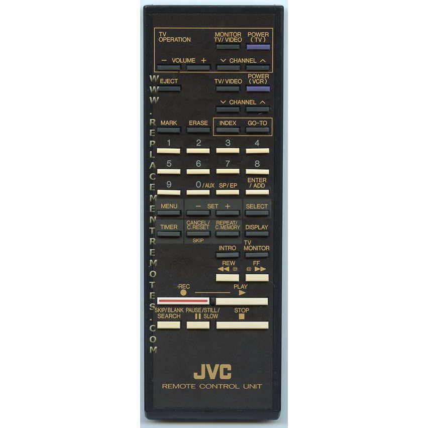 JVC PQ10544E VCR Remote Control