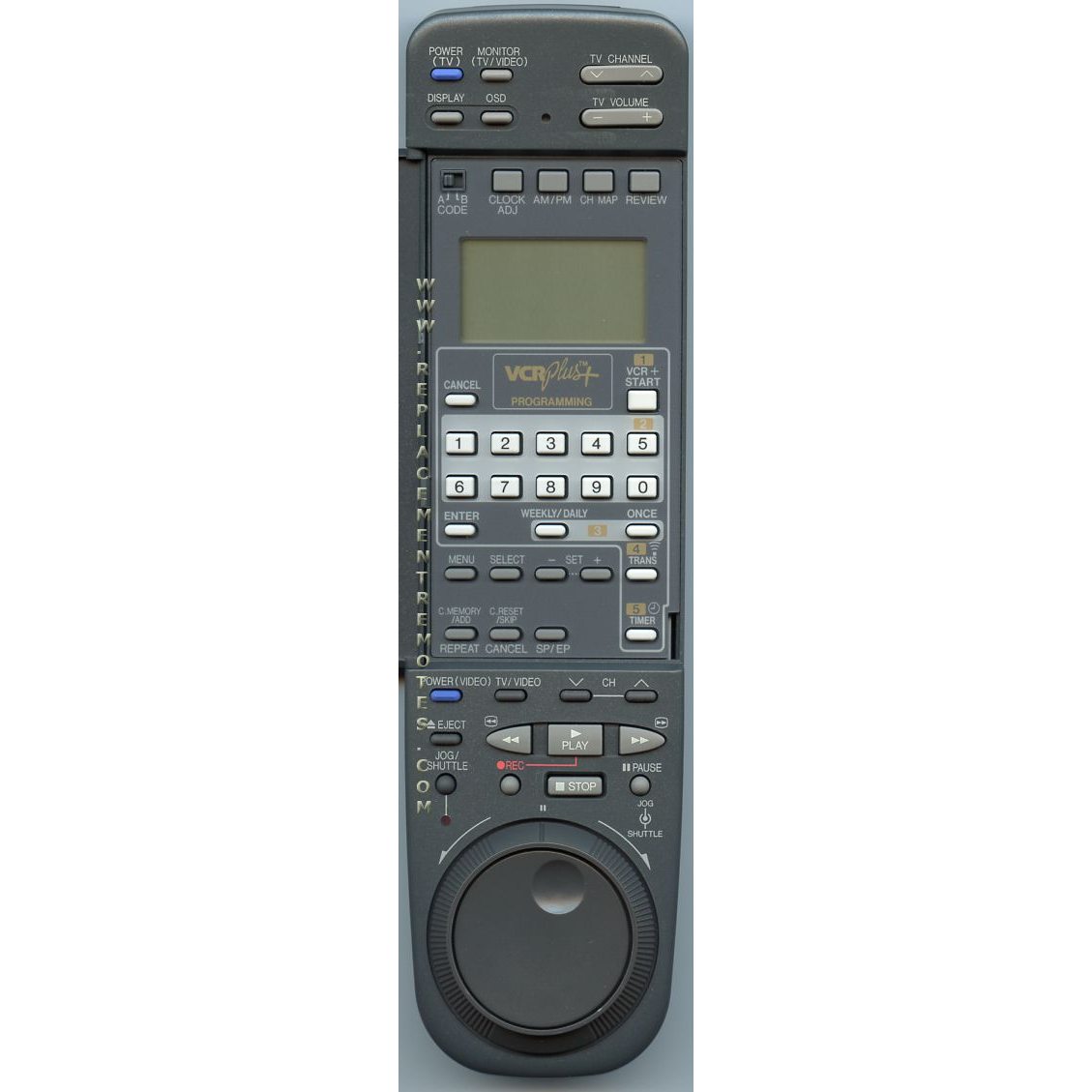 JVC PQ11237Q VCR Remote Control