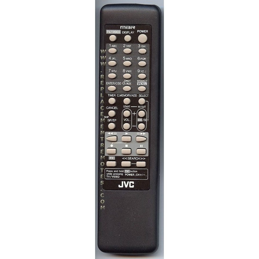 JVC PQ11533 Cable Remote Control