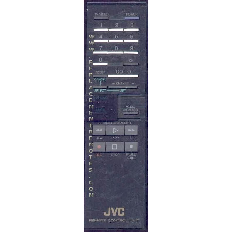 JVC PQ1318B VCR Remote Control