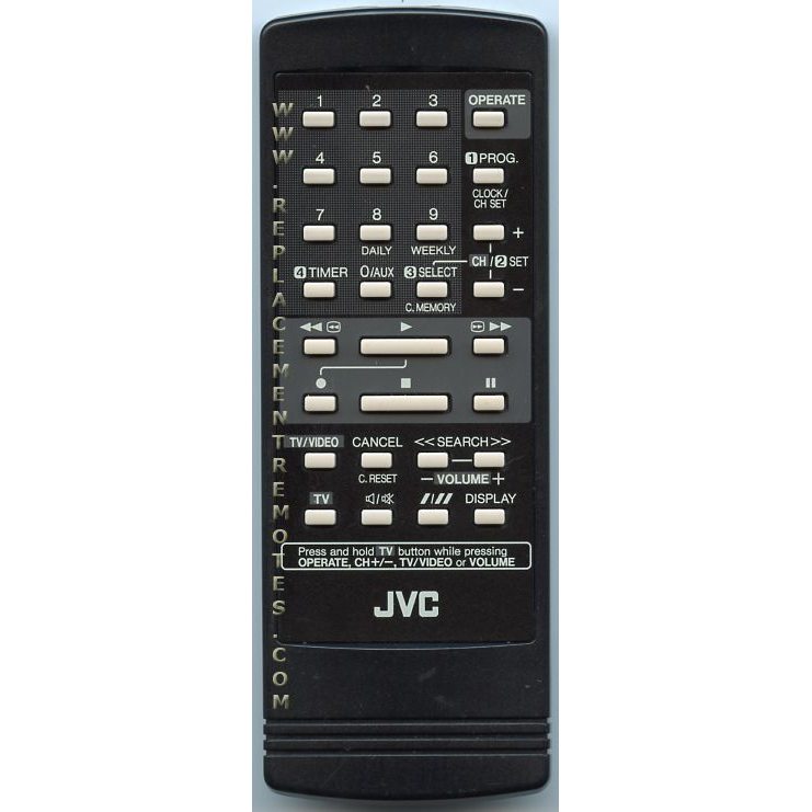 JVC RCNN257 VCR Remote Control