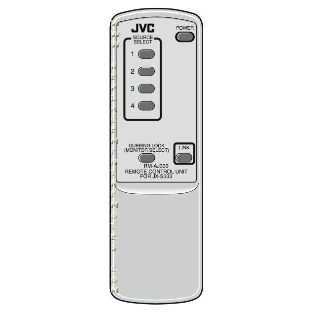 JVC RMAJ333 Monitor Remote Control