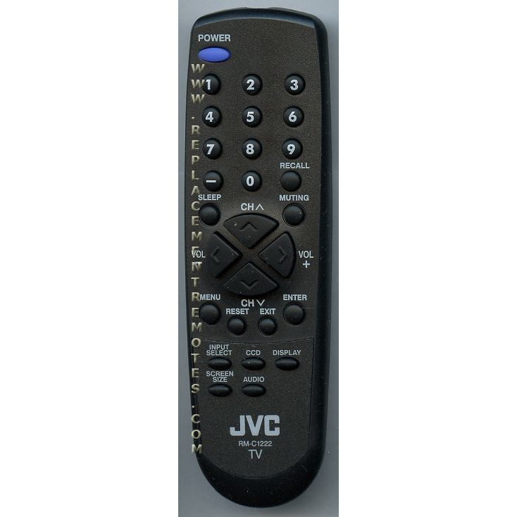 JVC RMC1222 TV Remote Control