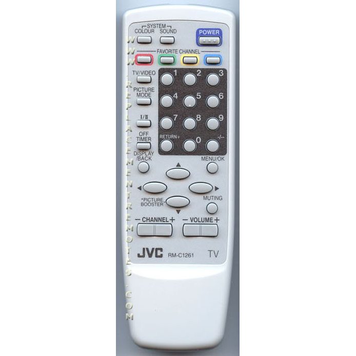 JVC RMC1261 TV Remote Control