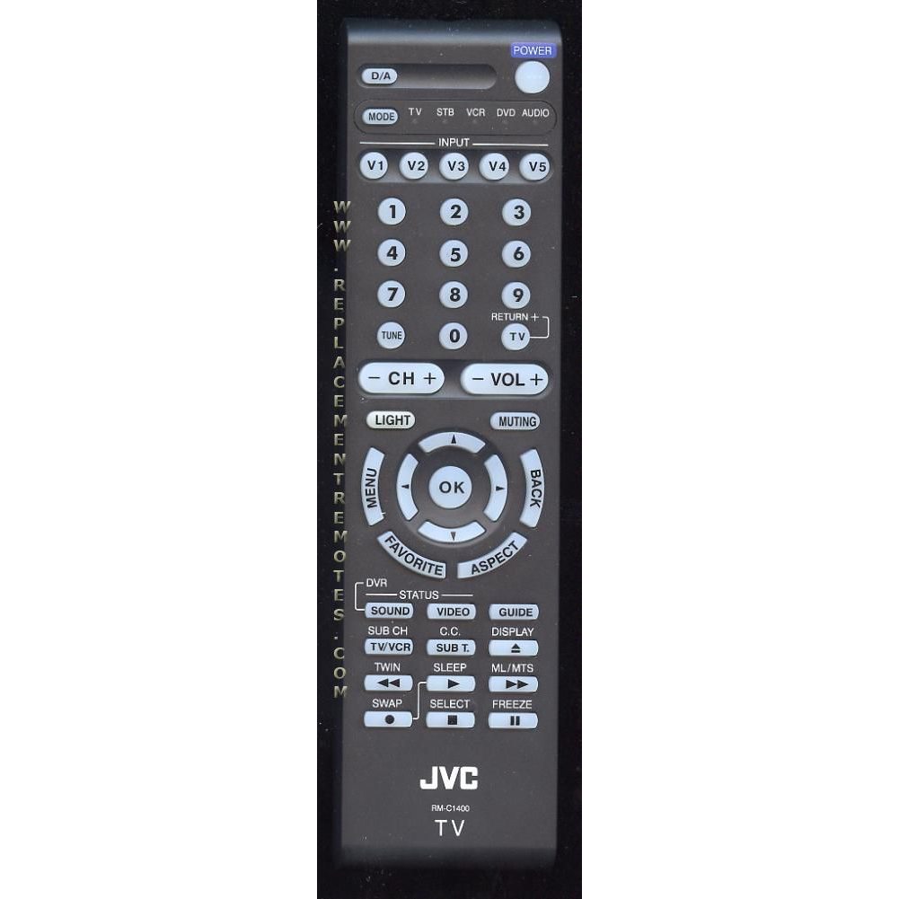 JVC RMC1400 TV Remote Control