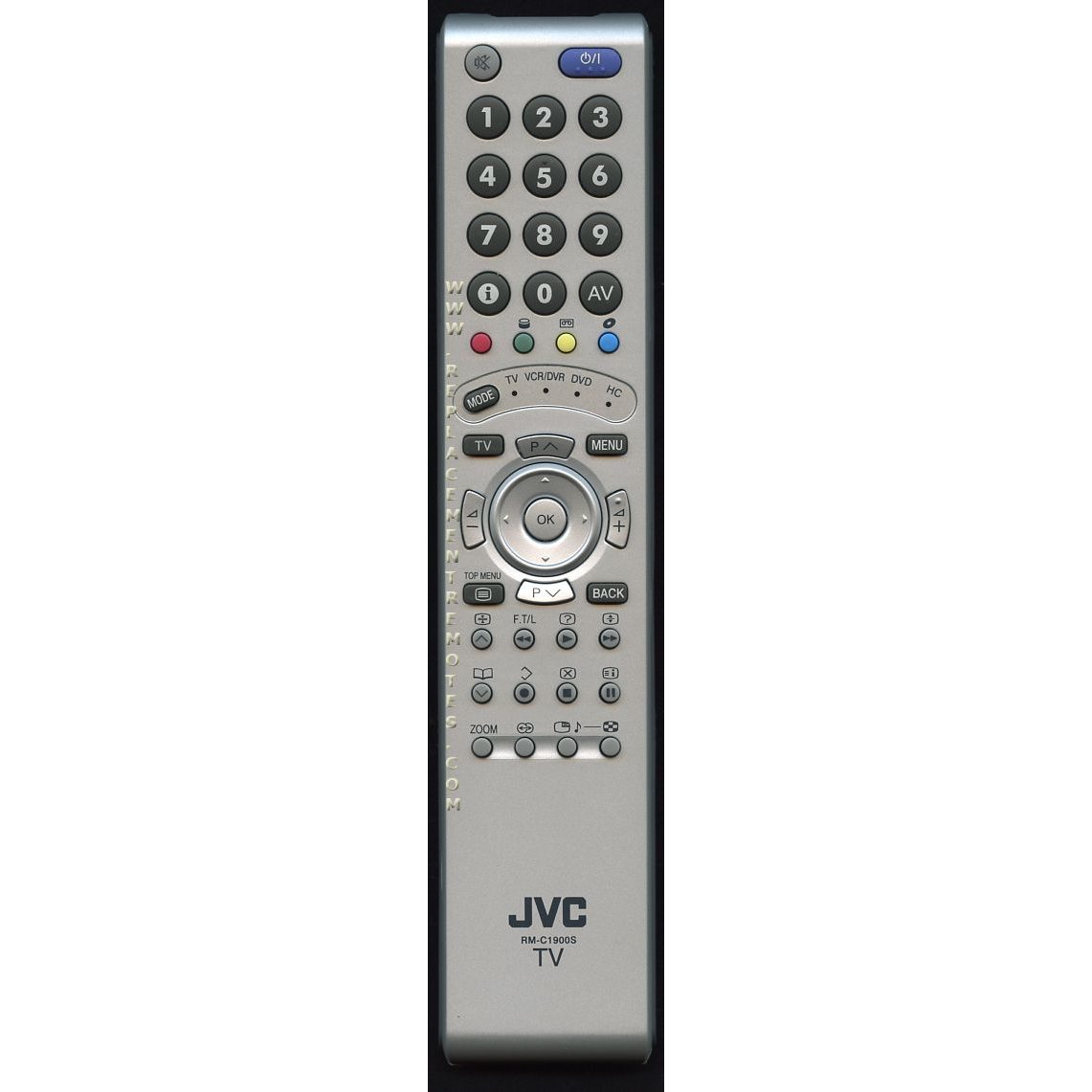 JVC RMC1900S TV Remote Control