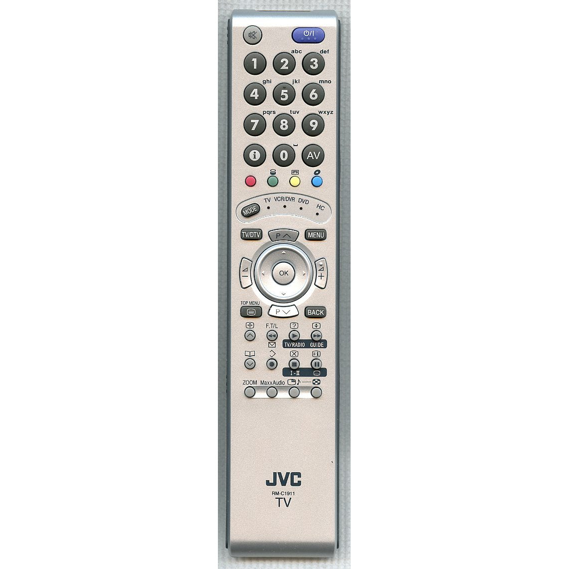 JVC RMC1910S1C TV Remote Control