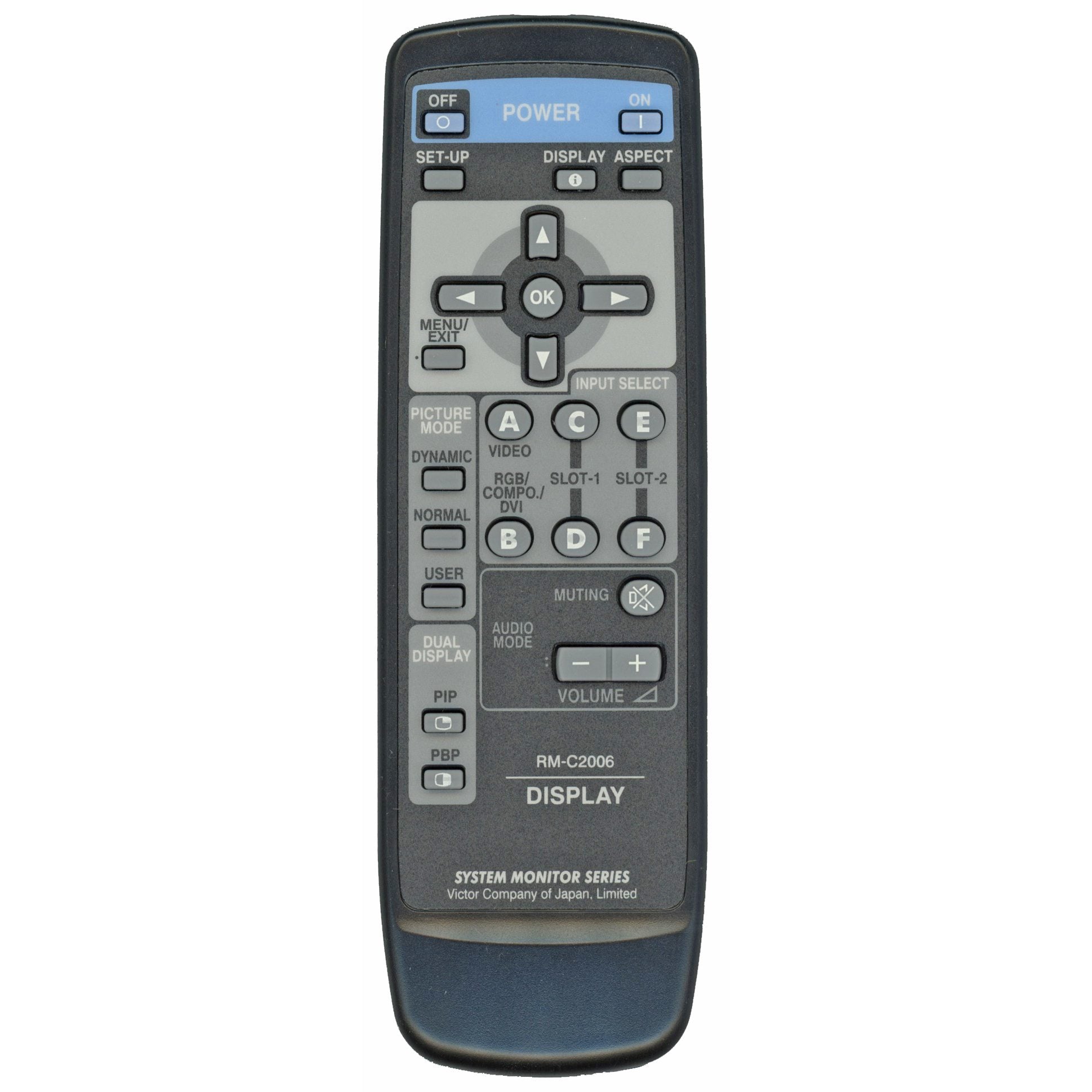 JVC RMC2006 Monitor Remote Control