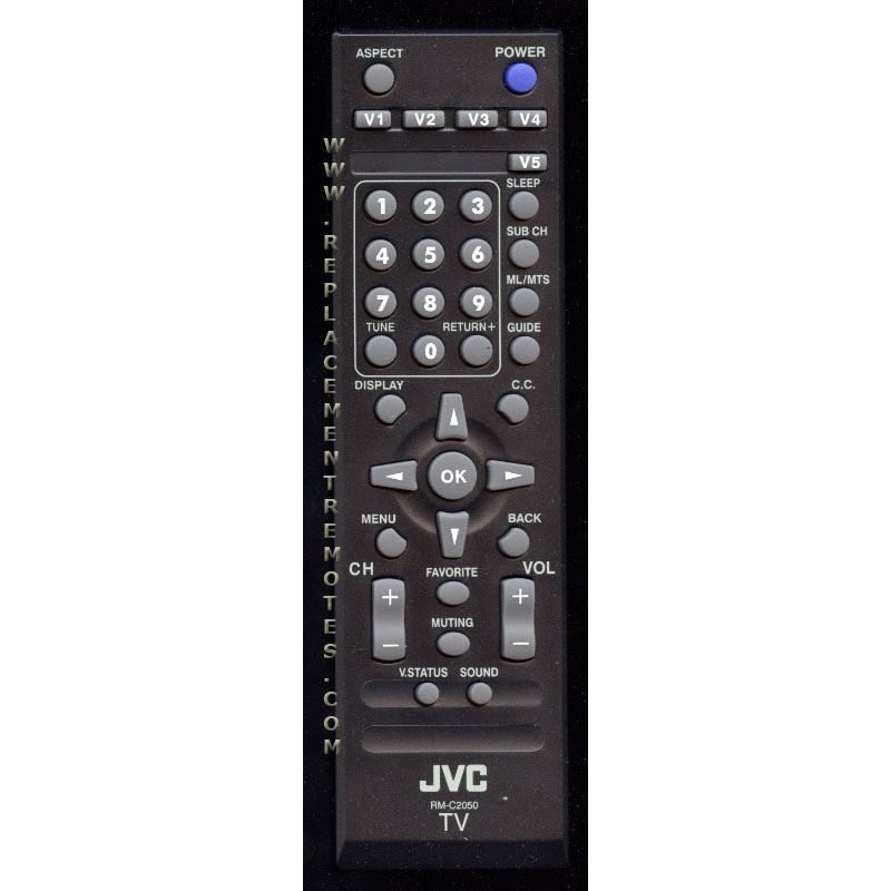 JVC RMC2050 TV Remote Control