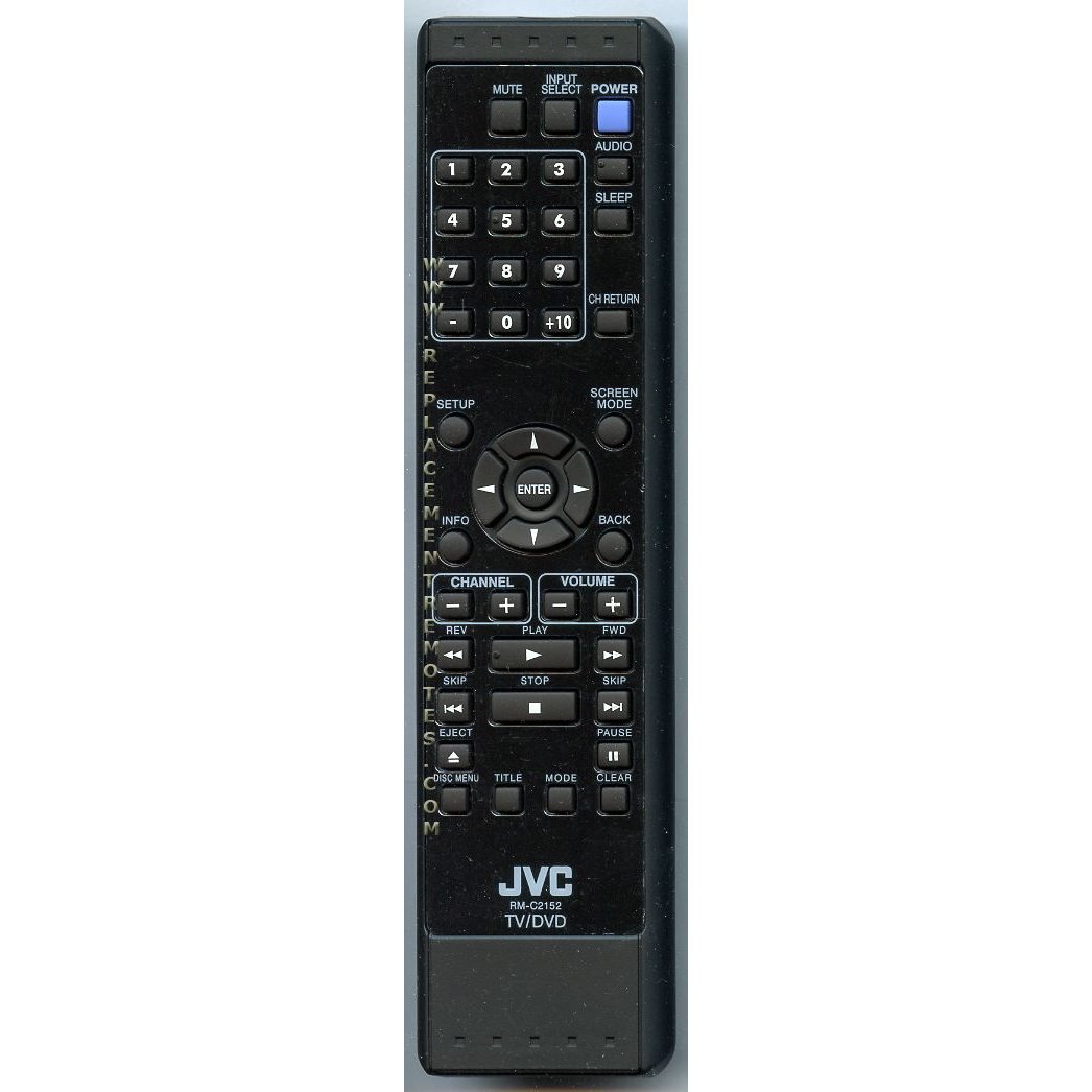 JVC RMC2152 TV/DVD Remote Control