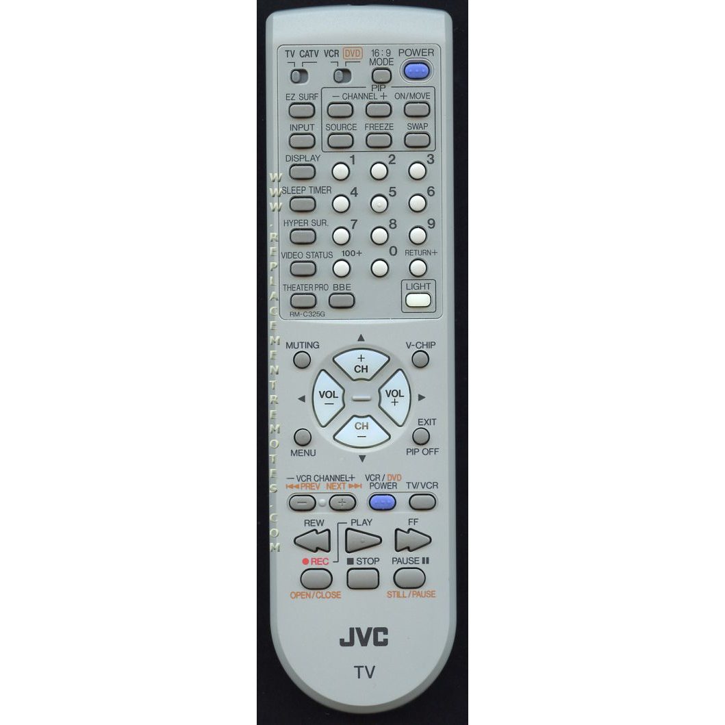 JVC RMC325G TV Remote Control