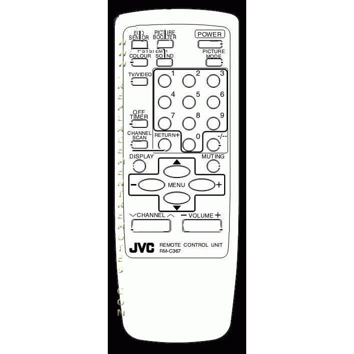 JVC RMC367 TV Remote Control