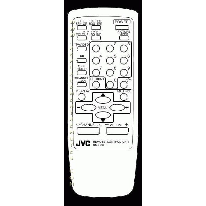 JVC RMC368 TV Remote Control