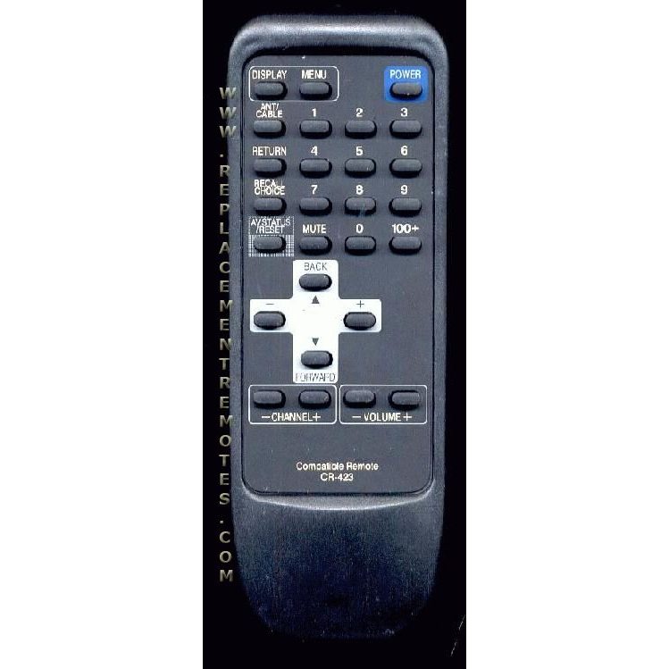 JVC RMC423CR TV Remote Control