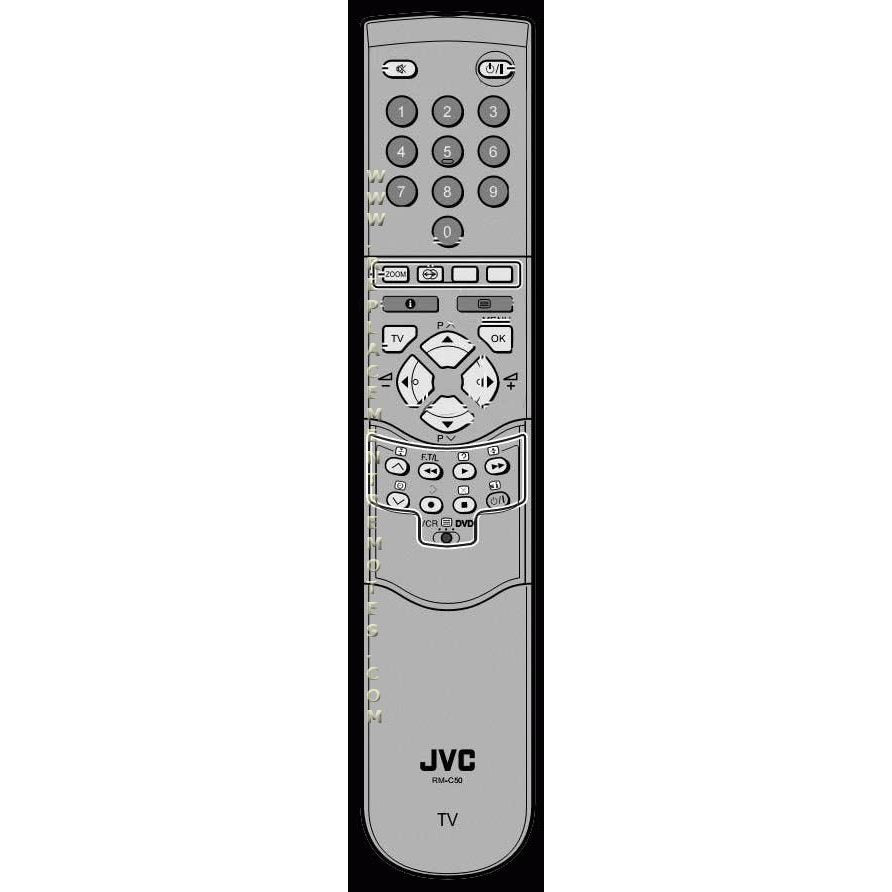 JVC RMC50 TV Remote Control