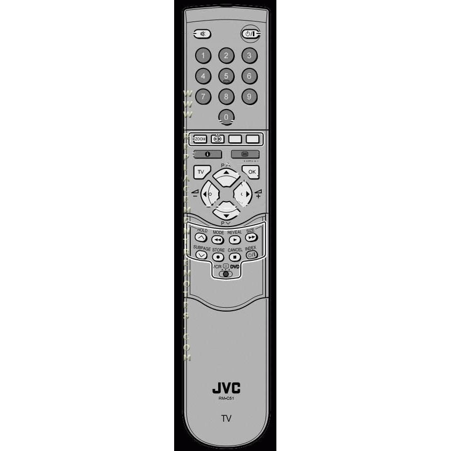 JVC RMC51 TV Remote Control