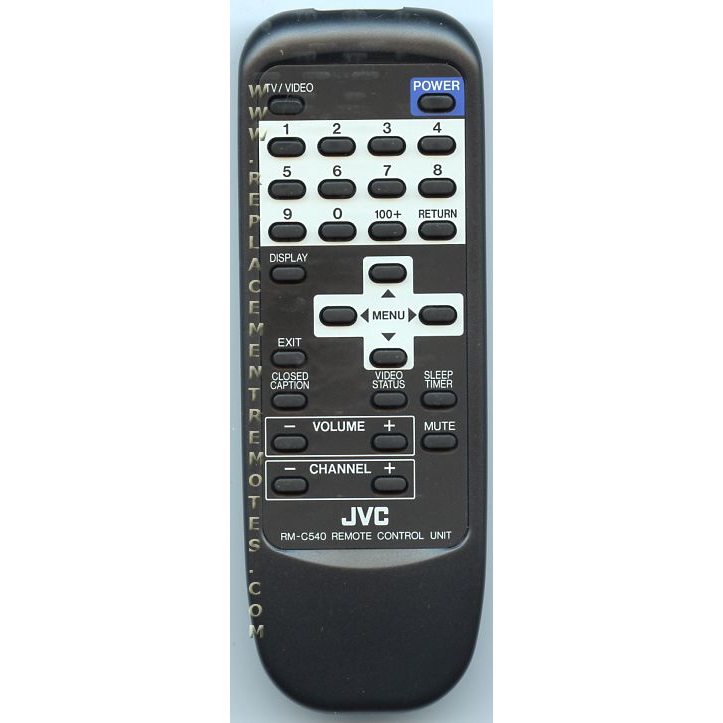 JVC RMC540 TV Remote Control