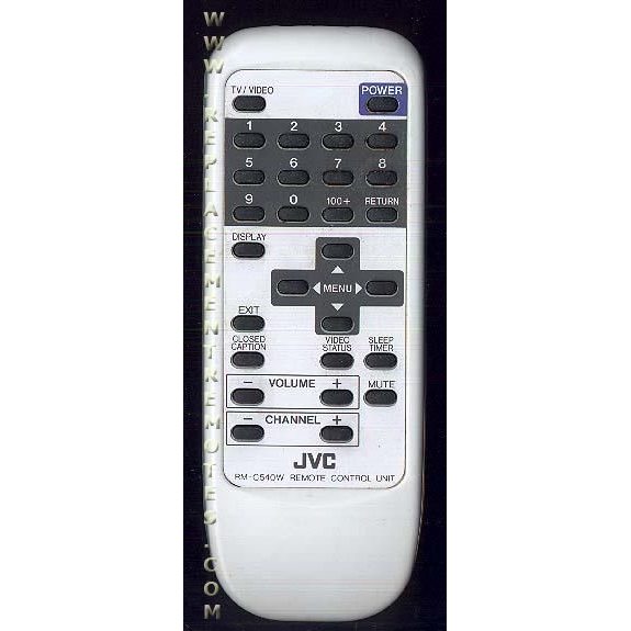 JVC RMC540W TV Remote Control