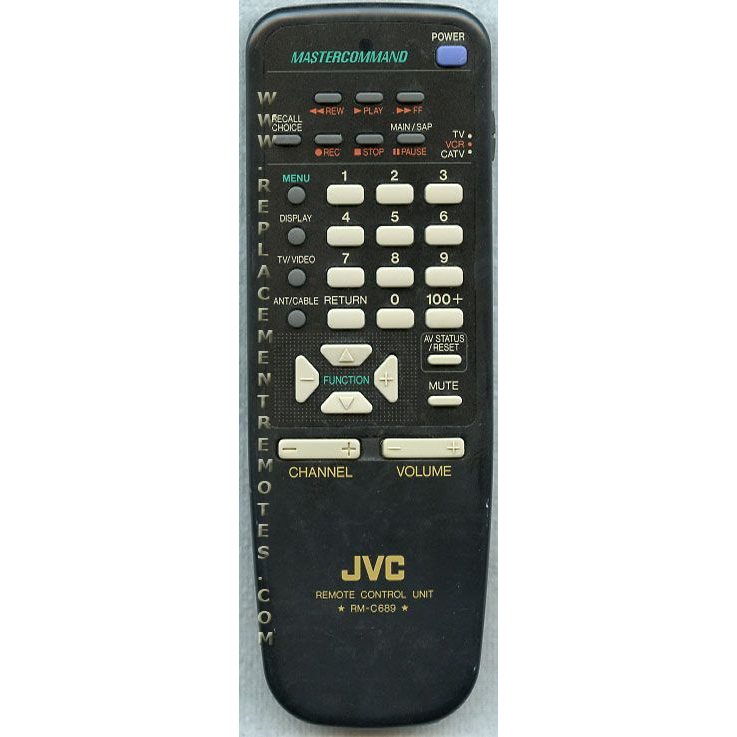 JVC RMC689 TV Remote Control