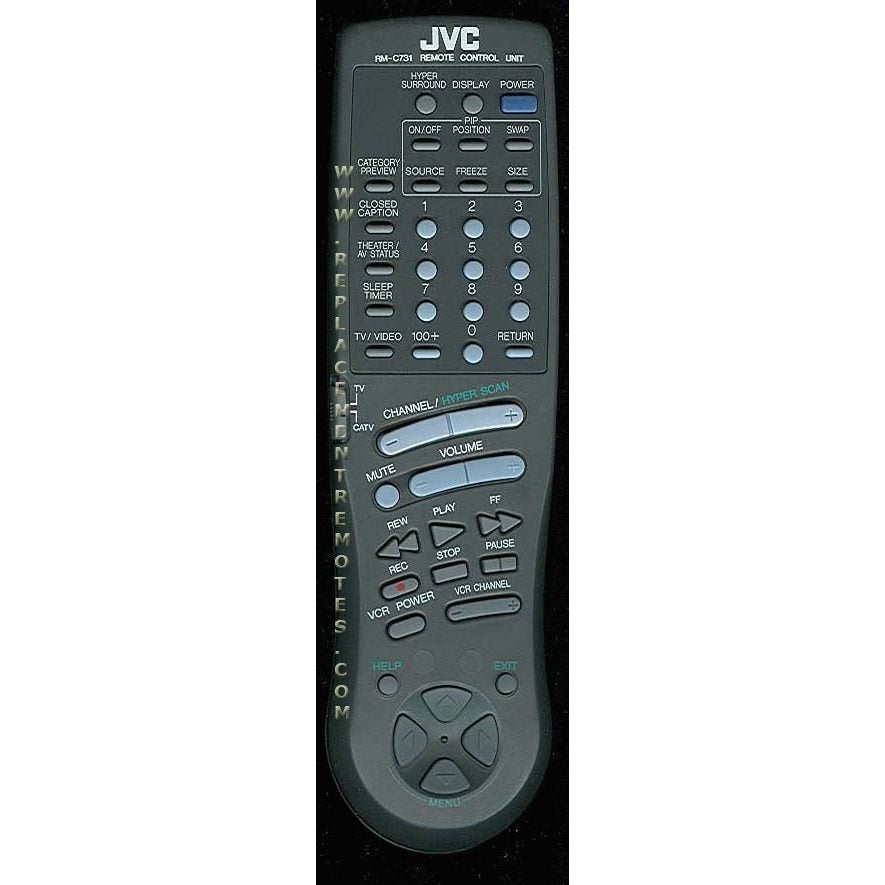 JVC RMC731 TV Remote Control