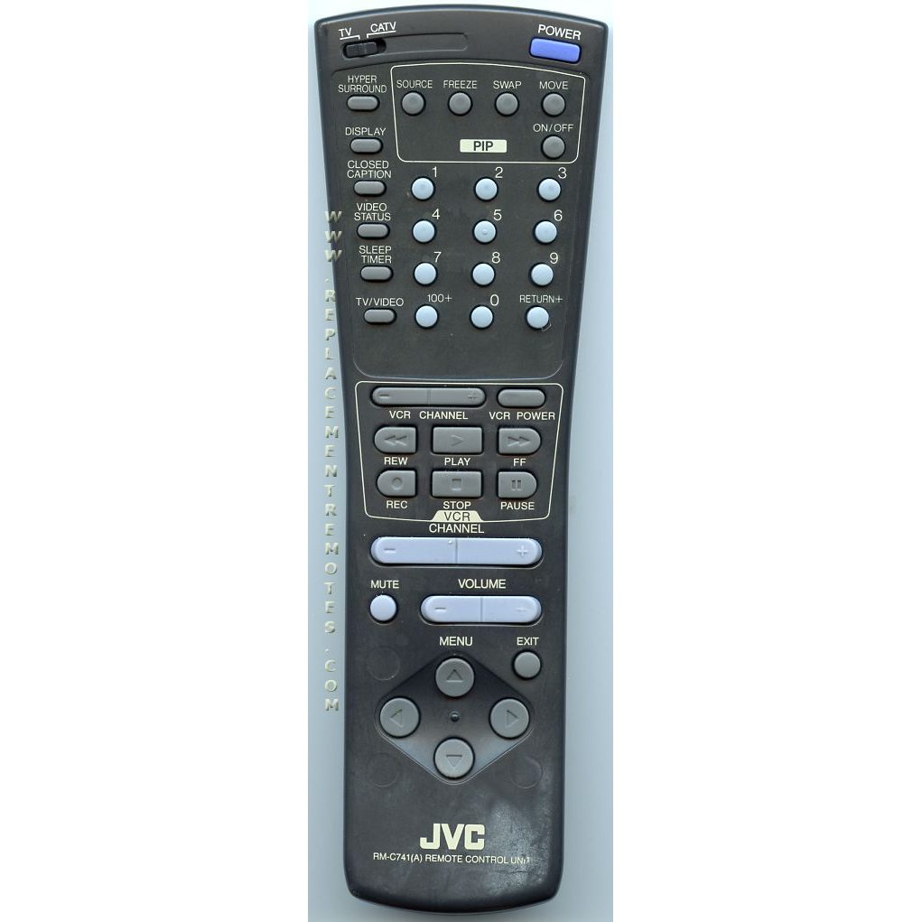 JVC RMC741 TV Remote Control