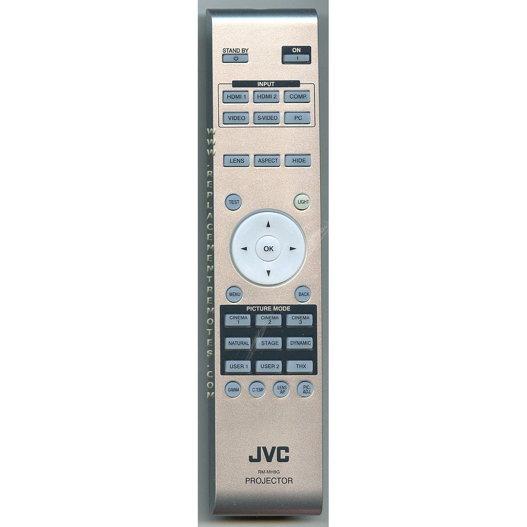 JVC RMMH9G Projector Remote Control