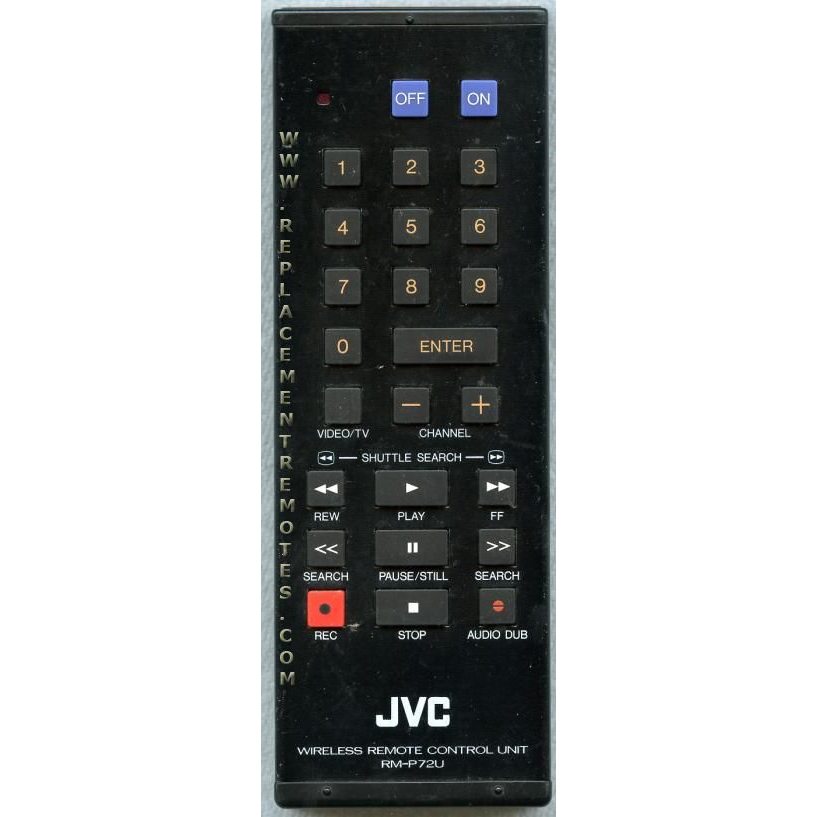 JVC RMP72U VCR Remote Control