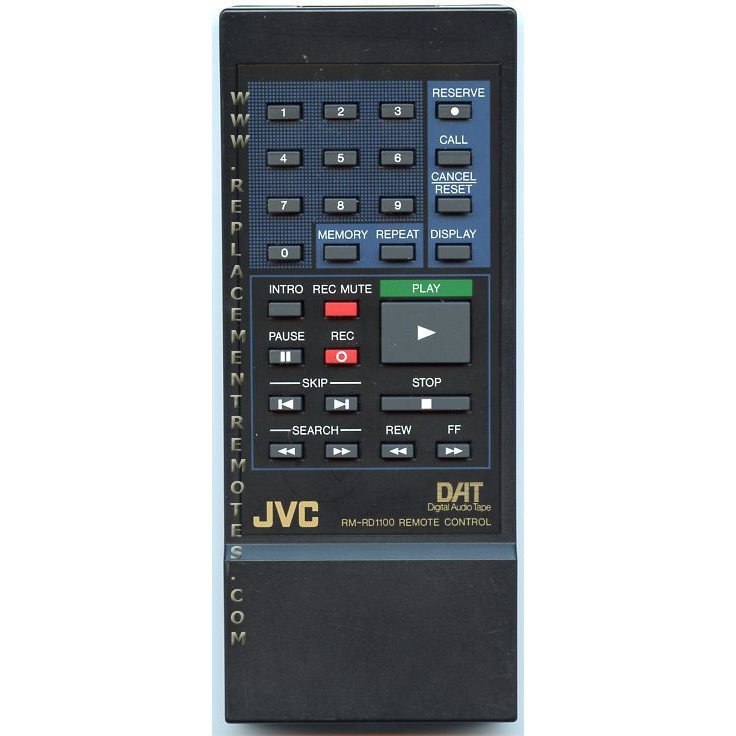 JVC RMRD1100 VCR Remote Control