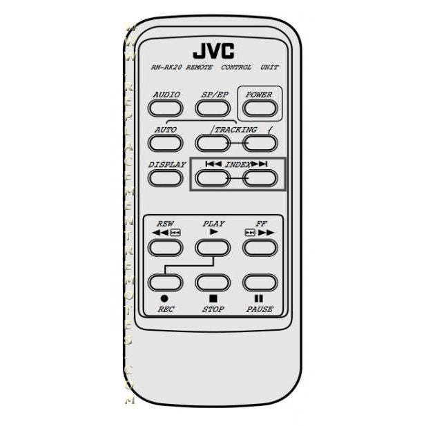 JVC RMRK20 Audio Remote Control