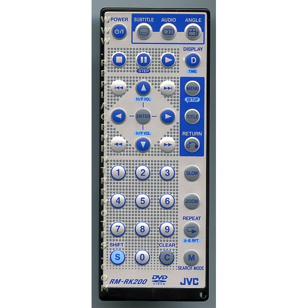 JVC RMRK200 Audio Remote Control