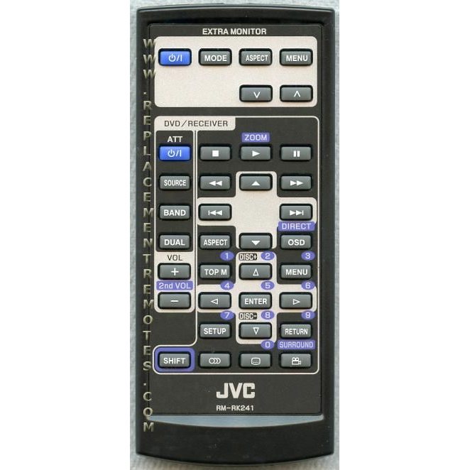 JVC RMRK241 Audio Remote Control