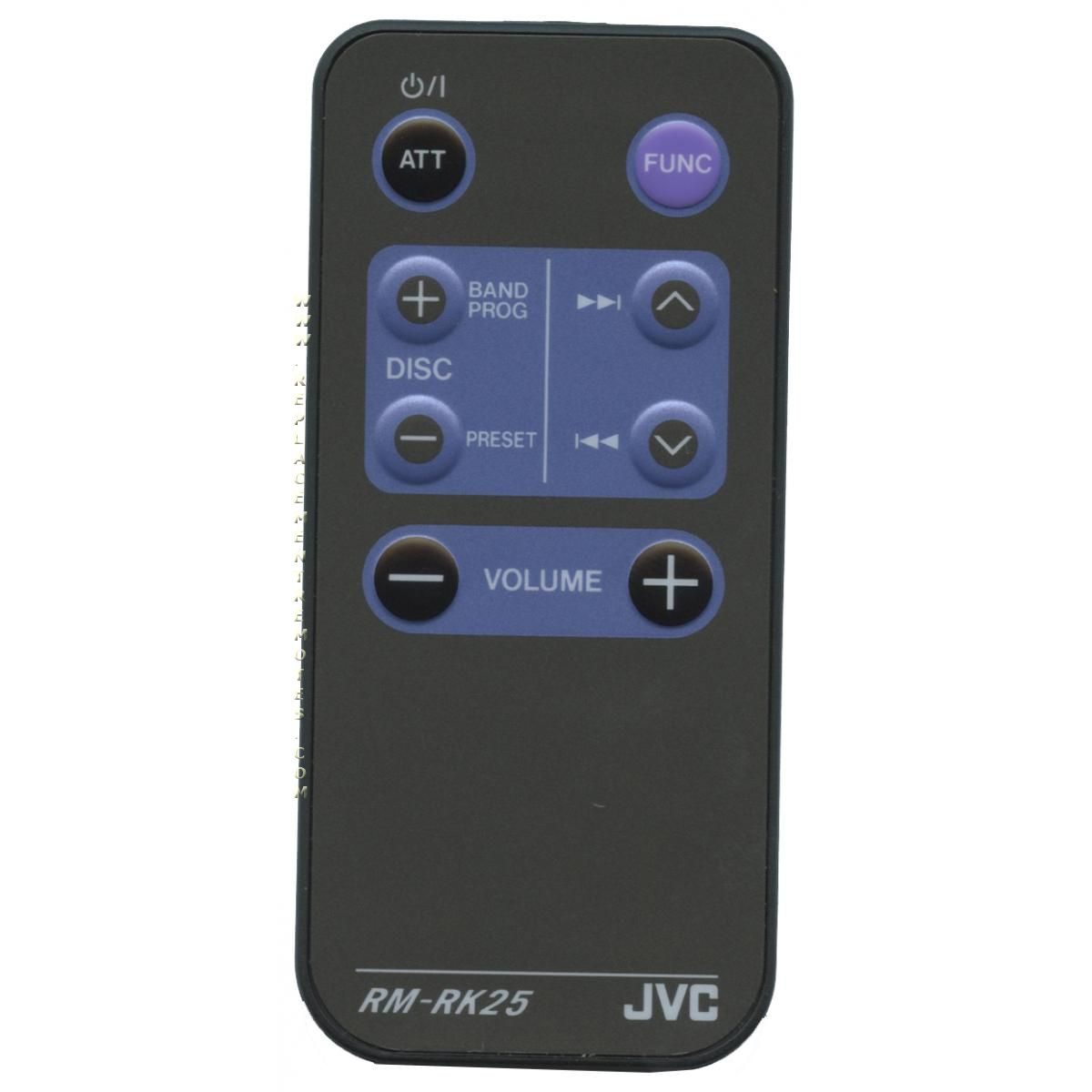 JVC RMRK25 Audio Remote Control