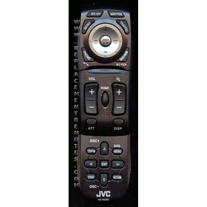 JVC RMRK250 Car Audio Remote Control