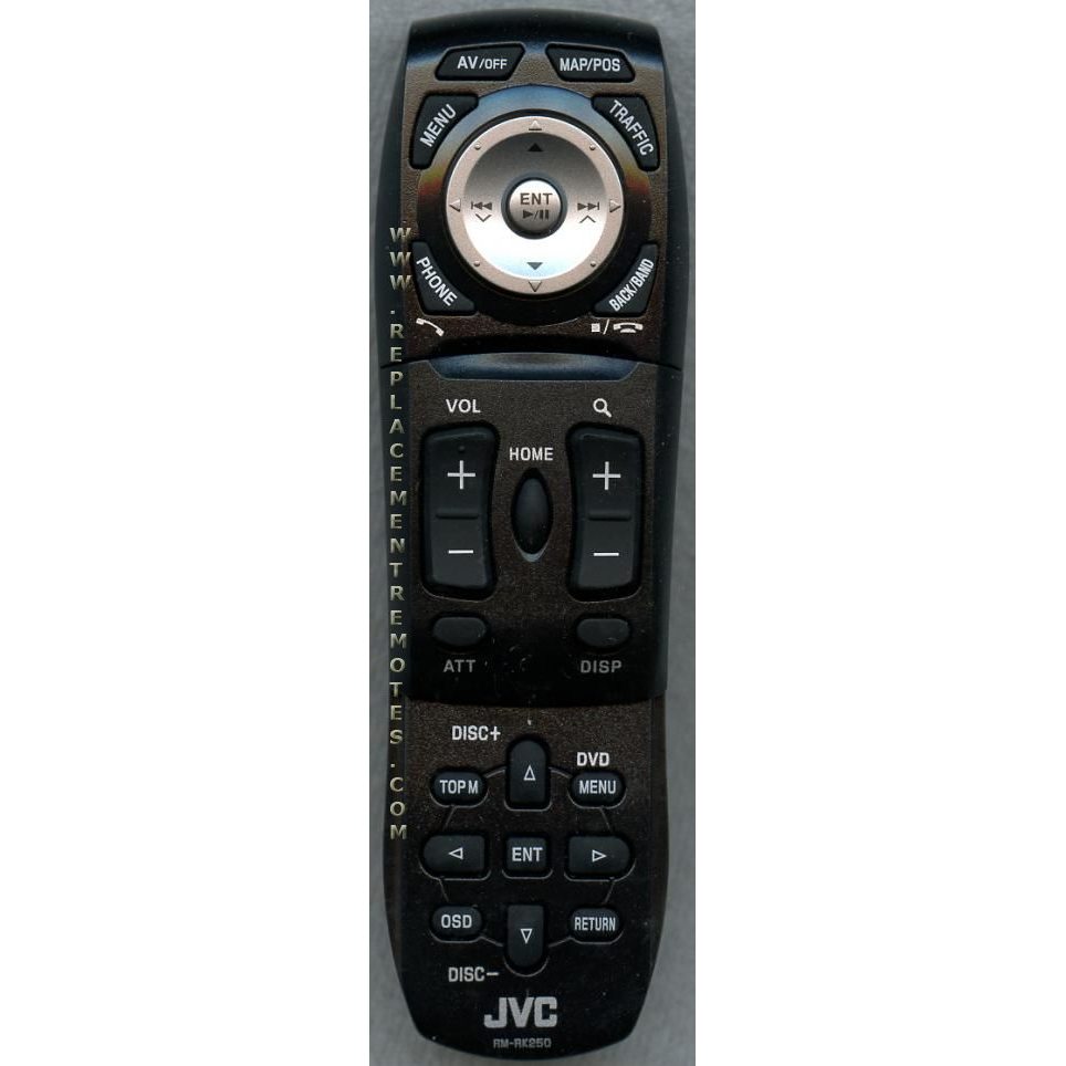 JVC RMRK250 Car Audio Remote Control