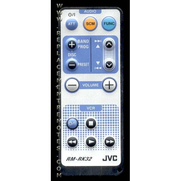 JVC RMRK32 Audio Remote Control