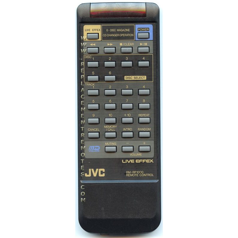 JVC RMRP1000 CD Remote Control