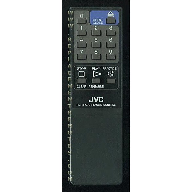 JVC RMRPG70 Audio Remote Control