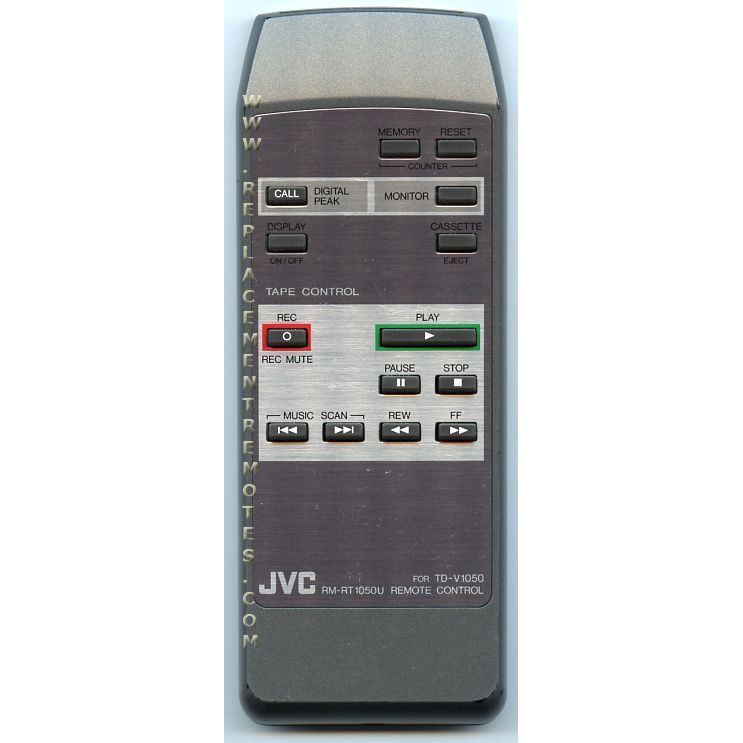 JVC RMRT1050U Audio Remote Control