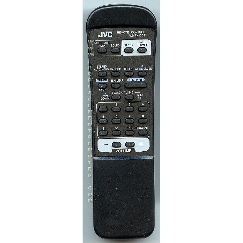 JVC RMRX1003 CD Remote Control