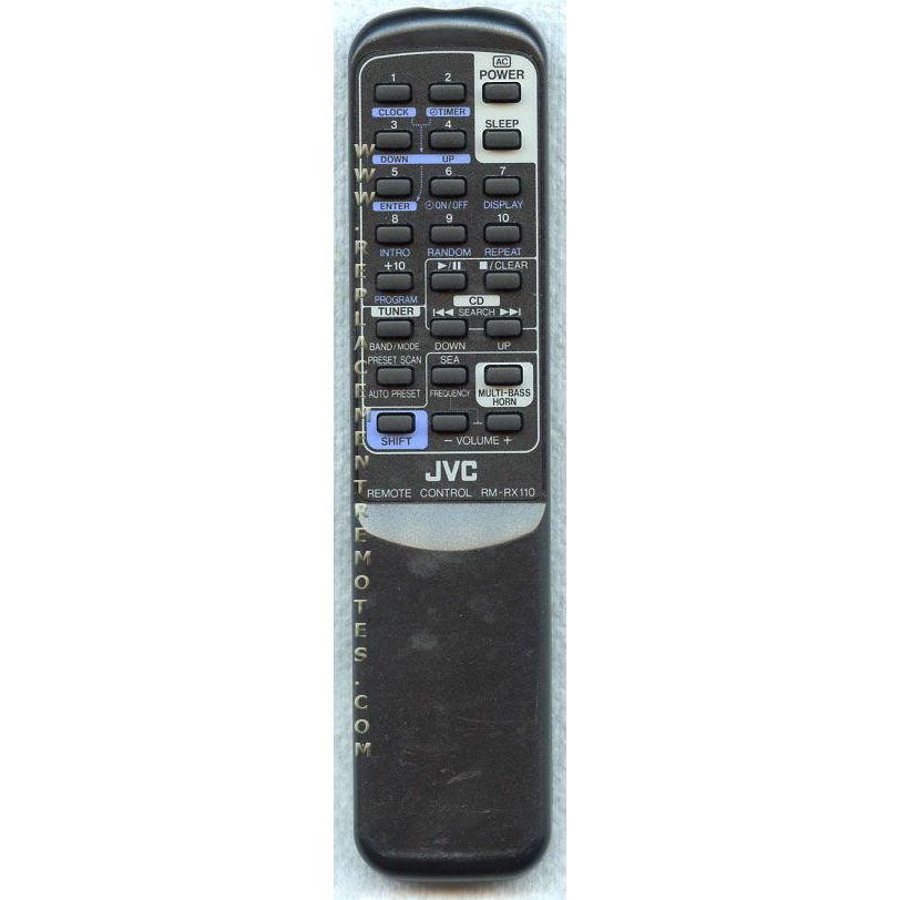 JVC RMRX110 Audio Remote Control