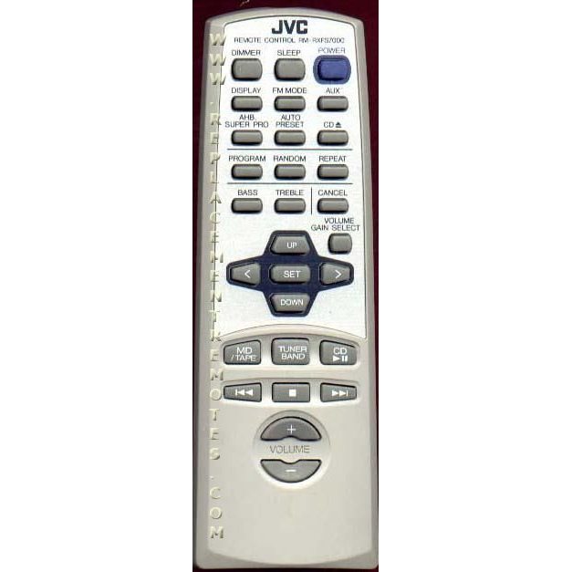 JVC RMRXFS7000 Audio Remote Control