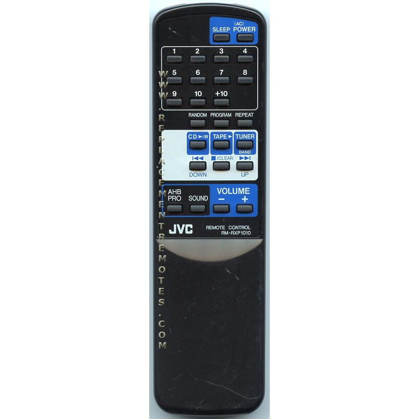 JVC RMRXP1010 Audio Remote Control